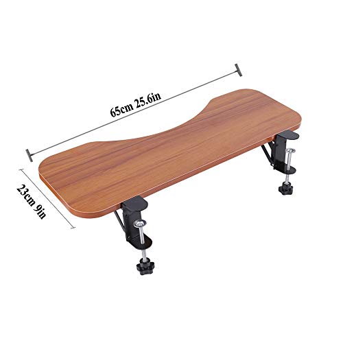 SKYZONAL Ergonomics Keyboard Tray ClampOn Desk Table Extender Mount