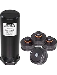 APDTY 150002x4 Jack Lift Point Pad Adapter Set de 4 Compatible con Tesla Model S (Protege la batería, pintura, faldas laterales; utilizar 1 con un jack de suelo o todos los 4 para un elevador profesional de 4 puntos)