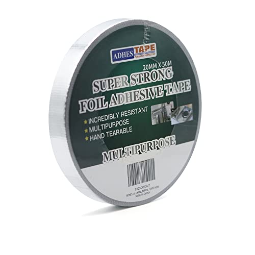 Professional Glass Fiber Cloth Aluminum Foil Tape, Fireproof Tear Heat Resistant Tape