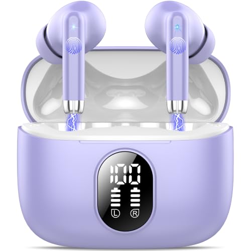 QXQ S26 Kopfhörer Kabellos Bluetooth 5.4 In Ear Noise Cancelling Headphones