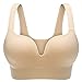 Mositto Sleep Bra for Women, Comfort Seamless Wireless Stretchy Sports Bra Apricot Mositto Sleep Bra for Women, Comfort Seamless Wireless Stretchy Sports Bra Apricot primary