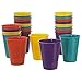 Plastic 18-ounce Tumblers | set of 24 in 4 Assorted Colors