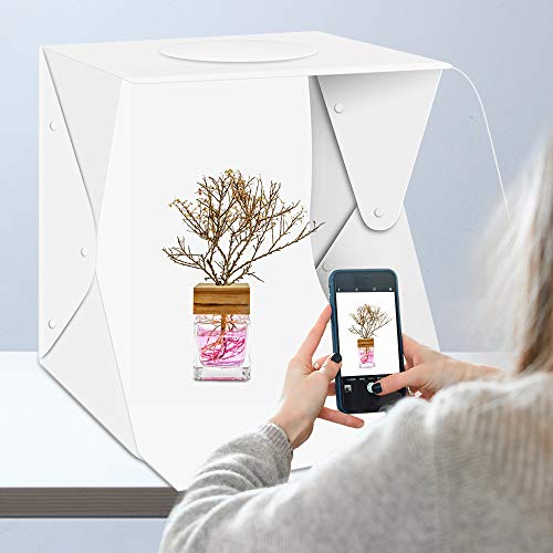 Portable Photo Studio Light Box with Lights for Product Food Photography, Aureday Mini Photo White Box & Flash Lightbox… - Image 3