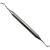 Osung Dental Skiler Scaler S204, Prefessional Scaler Non-Slip Stainless Steel Handle for Dental Skiler Scaler Plaque Remover for Teeth Hard Plaque Remover Teeth Cleaning Tools Plaque Remover