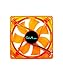 Apevia 12SL-OG 120mm 4pin+3pin Ultra Silent Orange LED Case Fan