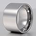 Fashion Month Men 14mm Big Tungsten Best Ring Silver Classic Wedding Engagement Band High Polished Flat Top Comfort Fit