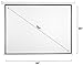 VIVO 100 inch Electric Projector Screen, Motorized, Auto Remote | 4:3 Projection Mount 80x60 inch (PS-E-100V)