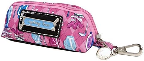 Sydney LoveSport Golf Ball Holder w Tee Holder, Pink Golf Bag