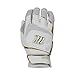 Marucci Pittards® Signature Baseball Batting Gloves, White/Gold, Large