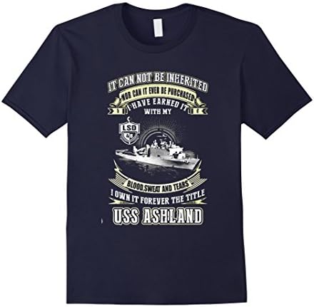 Mens USS Ashland (LSD-48) Tshirt 3XL Navy