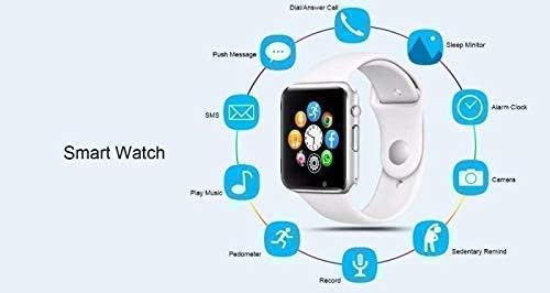 Reloj Inteligente, Smartwatch - Bluetooth 4.0- Cámara incorporada ...