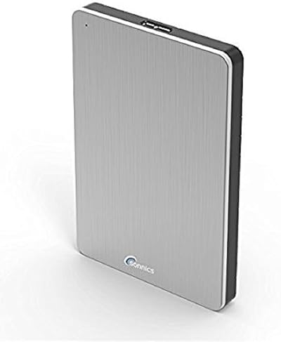 Sonnics 1TB External Portable USB 3.0 Hard Drive Silver