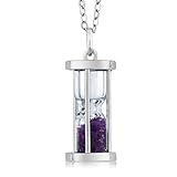 Gem Stone King 925 Sterling Silver Hourglass