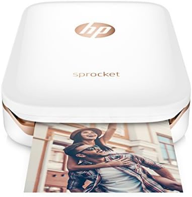 HP Sprocket Imprimante Photo portable (Bluetooth, Impression Couleur sans Encre 5 x 7,6 cm) Blanc - Bestbluetooth.fr HP Sprocket Imprimante Photo portable (Bluetooth, Impression Couleur sans Encre 5 x 7,6 cm) Blanc