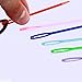LoveInUSA 100 PCS Plastic Needles for Kids, Large Eye Plastic Sewing Needles for Handmade Crafts DIY Notions Stitchery