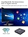 【New Version】 Mini PC Intel Celeron N3350(up to 2.4GHz) Windows 10 Pro(64-bit) Fanless PC Mini, 4GB LPDDR4/ 64GB eMMC, 2.4G/5G Dual WiFi, 4K HD, HDMI/VGA Ports, Gigabit Ethernet, BT 4.2, 3X USB3.0thumb 4
