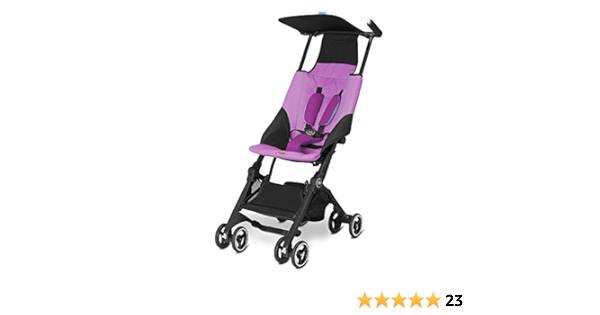 pockit stroller pink