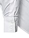 H2H Men's Wrinkle Free Slim Fit Dress Shirts, White, US S (Asia M)