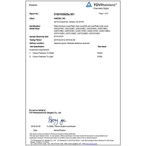 5 SONGMICS+Rectangular+Furniture+Waterproof+Anti+Fade