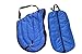 AJ Tack English Padded Saddle and Bridle Carrier Set Royal Blue