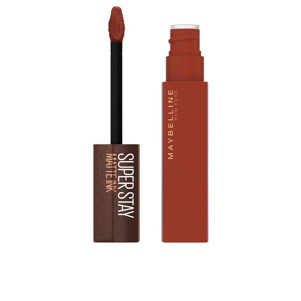 Maybelline New York Lipstick, Super Stay Matte Ink Coffee, Liquid, Matte and Long-Lasting, No. 270 Cocoa Connoisseur, 5 ml — image 1