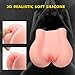Male Masturbator with Virgin Pussy Ass for Sexual Pleasure, Realistic Male Stroker Lifelike Realistic Sex Doll Adult Sex Toy for Male Masturbation 5lb