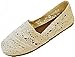 Shoes 18 Womens Canvas Crochet Slip on Shoes Flats