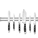 SET OF 2 - STRONG MAGNETIC KNIFE HOLDER, KITCHEN, GARAGE AND TOOL ORGANIZATION STRIP, 16 Inch, Stainless Steel and Aluminum, Includes Home Organizer eBook