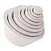 OESS Filter Adapter Buchner Funnel Flask Cones Tapered Collar White Color 9pcs Set