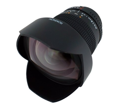 Rokinon 14mm f/2.8 IF ED UMC Ultra Wide Angle Fixed Lens w/ Built-in AE Chip for Nikon