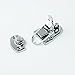 2X Drawbolt Closure Latch for Guitar or musical cases,65x35mm Chrome