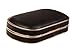 KISS GOLD(TM) Exquisite Leather Metal Hollow Designer Clutch Bag Evening Handbags (Black)