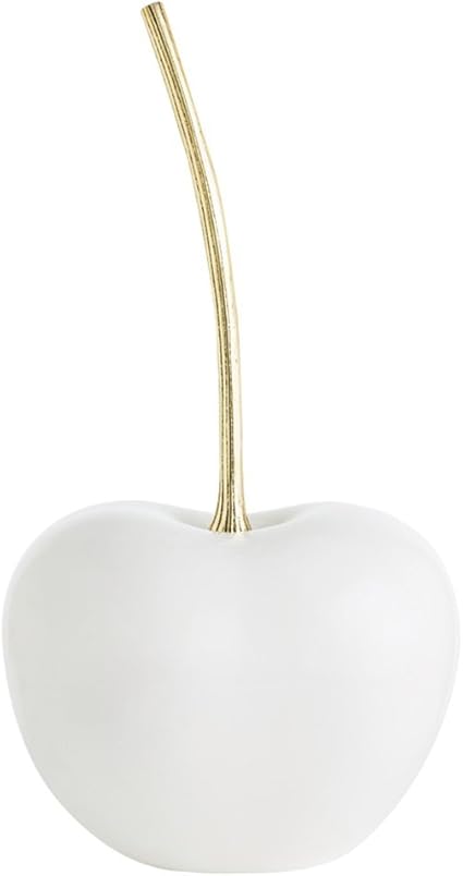 Amazon Com Bing Oro Stem Color Blanco Cherry Escultura Moderna