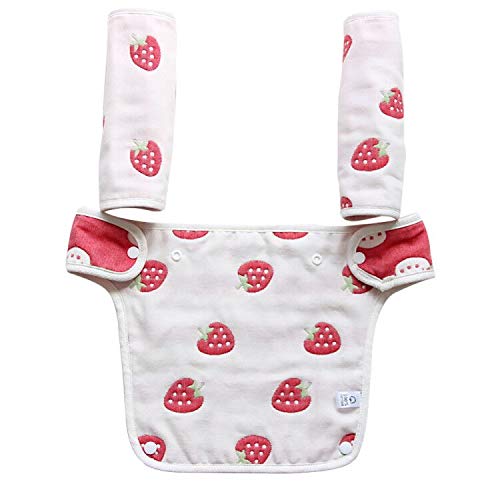 image for Hothuimin Baby Infant Drool and Teething Reversible Cotton Pad Bib 3-P