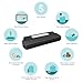 COSORI Automatic Vacuum Sealer Food Saver, One Touch Vacuum Sealing System Machine with Starter Kit, Vacuum Bags Roll, LED Seal Indicator Lights, Black