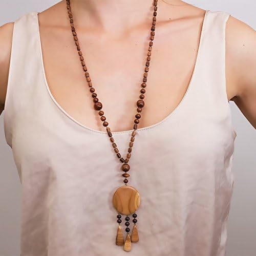 Tenderness Wooden Handmade Necklace