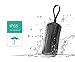 Nekteck Portable Wireless Bluetooth Speaker with 10W Audio Output, IP65 Water Resistant & Dustproof, Shockproof Design, Built-in Mic, USB Charging Port for Phones - Black