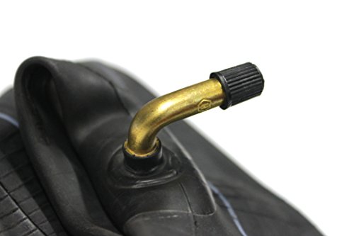 Deli Tire Lawn and Garden Inner Tube, TR87 Bent Valve Stem, For Wheelbarrows, Tractors, Mowers, Carts (4.10/3.50-6)