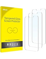 JETech Screen Protector Compatible with iPhone 13 and iPhone 13 Pro 6.1-Inch, Tempered Glass Film, 3-Pack