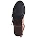 Brinley Co. Womens Regular and Wide-Calf Buckle-Strap Knee-High Riding Boot