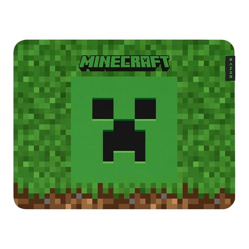 Gigantus V2 Minecraft Edition - Tapis de Souris Gaming Souple pour la Vitesse et Le contrôle (Micro-tissée texturée, Mousse de Caoutchouc épaisse, Base antidérapante, 360x275x3mm) Minecraft