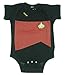 Star Trek The Next Generation Starfleet Uniform Baby Romper