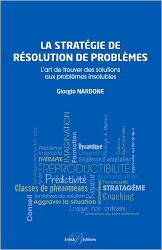 Résultat de recherche d'images pour "La stratégie de résolution de problèmes"