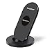 iVoler Qi Fast Wireless Charger with 3 Coils Charging Stand Pad for iPhone X/8/8 Plus (Output 5W),Samsung Galaxy S9/S9 Plus(Output 10W) and All Qi Enabled Devices [Adaptive Fast Charger NOT Included]