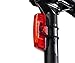 Apace Vision Luz Trasera para Bicicleta Recargable USB - Potente LED Faro Trasero Bici - Muy Luminoso y Fácil de Instalar Luces Rojas Máxima Seguridad Ciclismo (Rojo)