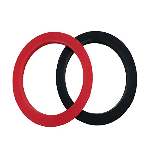 haxTON Popular Silicon Creative Ring Toss Game Replacement Ring Toss Family Games Yard Games Assemble Easily for Kids Adults for Indoor Outdoor Sports 12 pcs 6 Red 6 Black (Replacement Ring toss) - Thumbnail 3