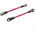 Traxxas 3139X Turnbuckles Red Rustler, Set of 2
