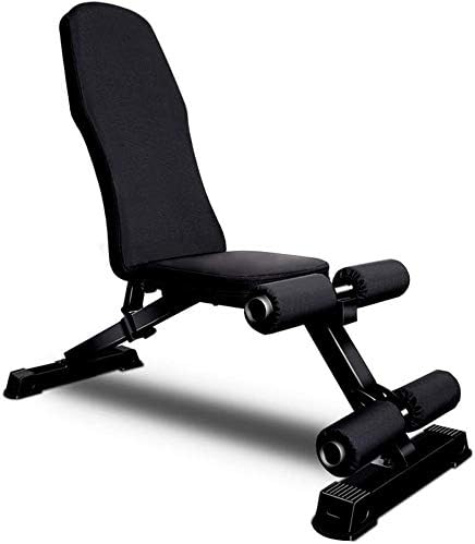 YZPTYD Adjustable 90°Flat Weight Bench,Dumbbell Bench, Home Multifunctional Fitness Chair, Commercial Bench Press Fitness Chair for Abdominal Muscle Board, Stable and Stable