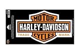 Harley-Davidson Long Bar & Shield Large Size Decal D3125