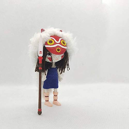 Amigurumi art doll Princess Mononoke 